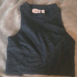 Black Sleeveless Top